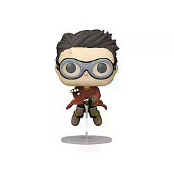 Funko POP Films Harry Potter 3 Harry Potter avec balai (Quidditch) 165