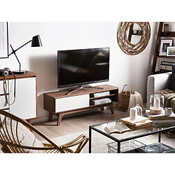 Beliani Meuble TV Marron BUFFALO