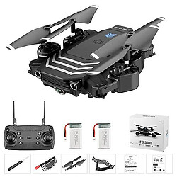 LS11 Drone pliable 2.4G WiFi FPV HD caméra Universal photographie aérienne 120 ° grand angle caméra USB recharge cadeau (boîte 4K-2B)