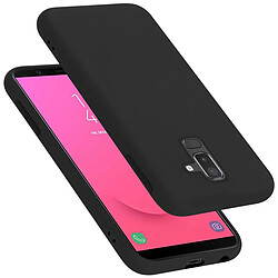 Cadorabo Coque Samsung Galaxy A6 PLUS 2018 Etui en Noir