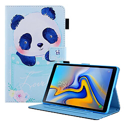 Etui en PU Impression de motifs avec support Panda pour votre Samsung Galaxy Tab A7 Lite 8.7 pouces (2021) T220/T225