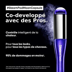 Steampod 4.0 Edition Limitée Moon Capsule - Lisseur-Boucleur Vapeur - Plaque en céramique haute résistance - L'Oréal Professionnel