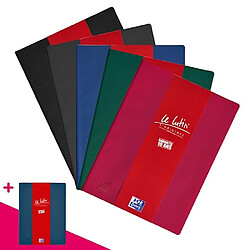 Protège-documents Oxford Le Lutin PVC A4 couleurs assorties - 40 pochettes