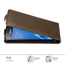 Avis Cadorabo Coque Samsung Galaxy J1 2016 Etui en Marron