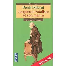 Jacques le fataliste et son maître : texte intégral + guide de lecture - Occasion