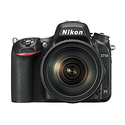 Nikon D750 Nikkor VR 24/120 SLR appareil photo numérique, 24,3 mégapixels, 8 Go SD 400x Lexar, Black [Nikon carte: 4 ans de garantie]