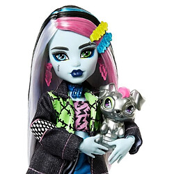 No Name Monster High-Poupée Frankie Stein-Poupée avec animal et accessoires HXH73