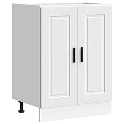 vidaXL Armoire de cuisine Porto blanc bois d'ingénierie