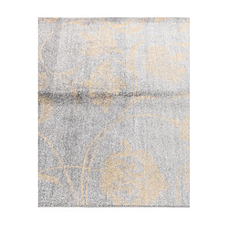 Vidal Tapis de laine 193x130 gris Darya pas cher