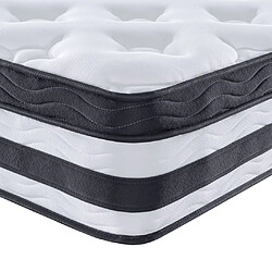 Acheter vidaXL Matelas à ressorts ensachés moyen 140x190 cm