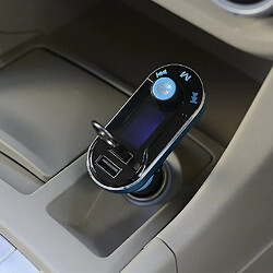 Universal Prise en charge de la carte mémoire Double sortie USB Charger de voiture Bluetooth 5V / 2.1r lecteur MP3