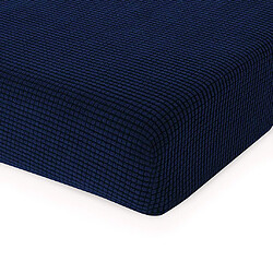 canapé futon housse de coussin de siège canapé housse protecteur bleu foncé_size m