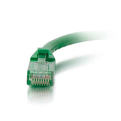 Avis Cables To Go C2G Câble de raccordement réseau Cat6 avec gaine non blindé (UTP) de 1 M - Vert