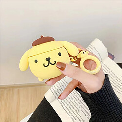 GUPBOO Airpods Coque Housse Étui Protecteur Compatible pour AirPods1/2-Melody Pudding Chien Silicone