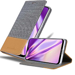 Cadorabo Coque Motorola MOTO G7 / G7 PLUS Etui en Gris