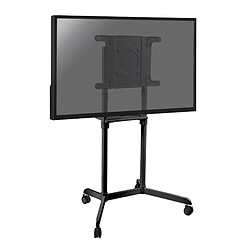 Kimex Chariot écran TV 37''-70'' compatible Samsung Flip® et Microsoft Surface Hub® 2s, Noir