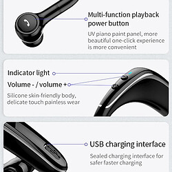 Acheter Yonis Ecouteurs Bluetooth Intra-Auriculaires Rotatifs