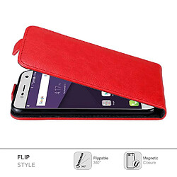 Cadorabo Coque ZTE Blade V8 MINI Etui en Rouge pas cher