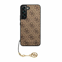 Avis Guess Maroquinerie Guess GUOHCP14SGLHFLGO Coque Rigide pour iPhone 14 6,1`` Doré