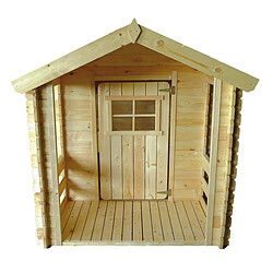 Acheter Maisonnette en Bois Outdoor Toys Peter 146x181x145 cm 2,64 m² avec Porche