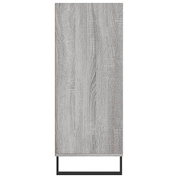 Acheter vidaXL Buffet haut sonoma gris 57x35x90 cm bois d'ingénierie