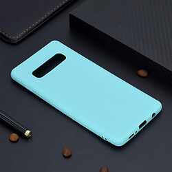 Wewoo Coque Souple TPU Candy Color pour Samsung Galaxy S10 + Vert