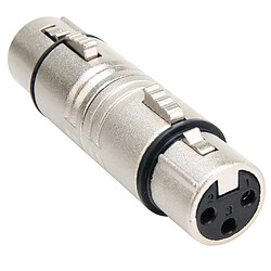 Pronomic AD-XFXF adaptateur XLR femelle. / XLR femelle.