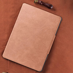 X-Level Etui en PU marron pour votre Apple iPad Mini 4/(2019) 7.9 pouces