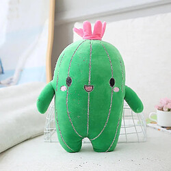 Universal 25 cm Cartoon cactus peluche jouet en peluche en peluche pour kid lbv (vert)