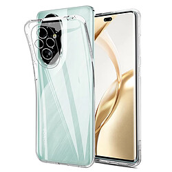 Htdmobiles Coque pour Honor 200 Pro 5G - housse etui silicone gel fine + film ecran - TRANSPARENT TPU