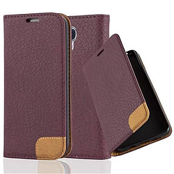 Cadorabo Coque Samsung Galaxy S4 Etui en Violet