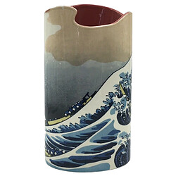 Parastone Vase en céramique silhouette Hokusai - La Grande Vague pas cher