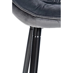 Non Tabouret de bar Gibson velours pas cher