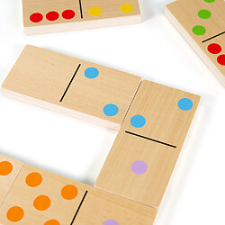 Bigjigs Toys Jeu de dominos géants en bois