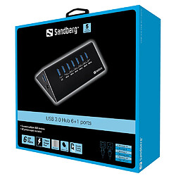 Sandberg USB 3.0 Hub 6+1 ports