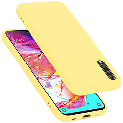 Cadorabo Coque Samsung Galaxy A70 / A70s Etui en Jaune