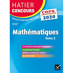 Mathématiques : CRPE admissibilité : 2020. Vol. 2 - Occasion