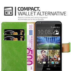 Cadorabo Coque HTC Desire 820 Etui en Vert pas cher