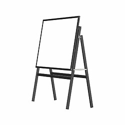 Avis IVOL Tableau blanc sur support - Magnétique - 150x120 cm - Noir