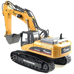 Avis Excavateur Engin de Terrassement Full Metal 3 en 1 RC V3 1:14 2,4 GHZ Jaune