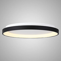 Inspired Ring Ceiling 90cm 78W LED, 3000K, 6200lm, Noir, 3 ans de garantie