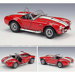 Universal 1:24 427 Classic Car Static Die Die Cast Model Model Model Toys Toys Gifts Toy Véhicules (rouge)