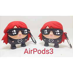 GUPBOO Airpods Coque Housse Étui Protecteur Compatible pour AirPods1/2-lunettes de soleil fille en silicone