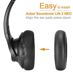 Acheter INF Remplacement des coussinets en cuir protéiné pour Anker Soundcore Life 2 NEO Black