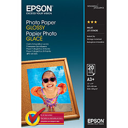 Epson Photo Paper Glossy - A3+ - 20 Feuilles