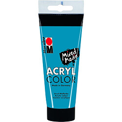 Marabu Peinture acrylique 'AcrylColor', bleu cyan, 100 ml ()