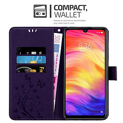 Cadorabo Coque Xiaomi RedMi NOTE 7 Etui en Mauve