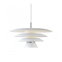 Luminaire Center Suspension DAVINCI en Métal et Blanc mat Diamètre 50 Cm