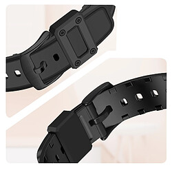 Acheter Avizar Bracelet pour Huawei Band 7, 6 Pro, 6 et Honor Band 6 Silicone Bumper noir