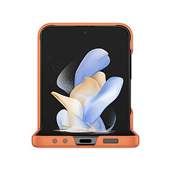 Acheter Htdmobiles Coque pour Samsung Galaxy Z Flip 5 5G - housse etui rigide avant et arriere - ORANGE